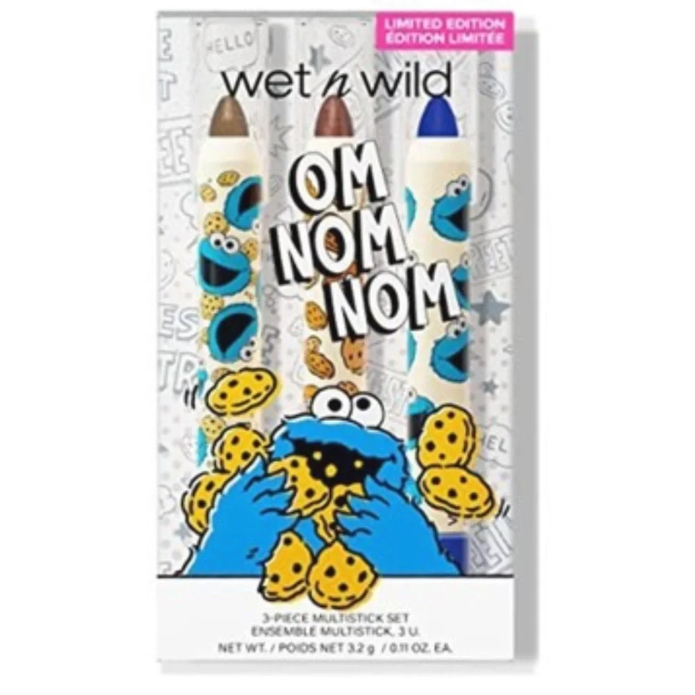 Wet n Wild x Sesame Street Limited Edition Makeup Collection - 3 Pieces - Picture 2 of 11